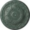 Ekena Millwork Amelia Ceiling Medallion (Fits Canopies up to 4 1/8"), Hand-Painted Cloud Burst, 15 3/4"OD x 5/8"P CM16AMCBF - alternate 1